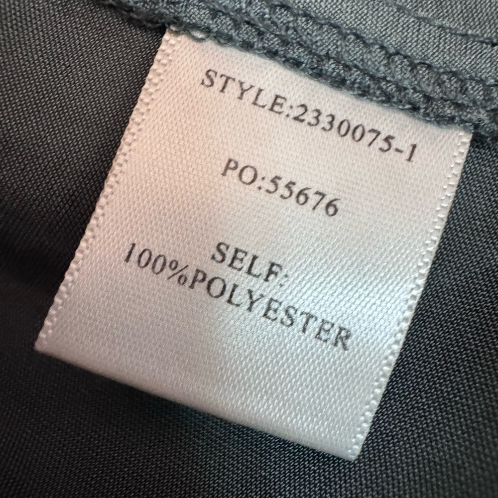 Current Air Forest Green Split Neck Blouse - image 7